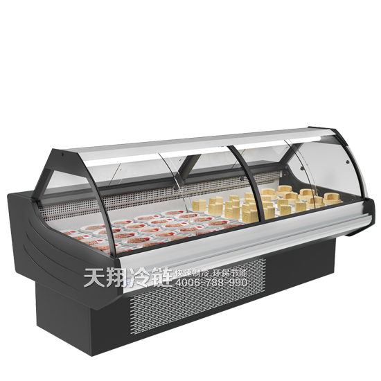 066左右推拉門式熟食柜